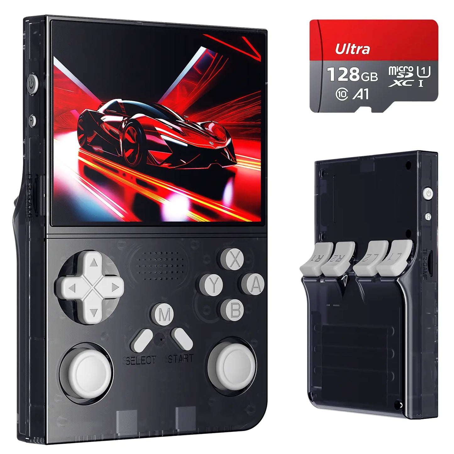 R40 Retro Handheld Game Console, Pre-Loaded Classic Games Plug & Play, Portable Pocket Video Game System, Nostalgic Arcade Gift for Kids & Adults