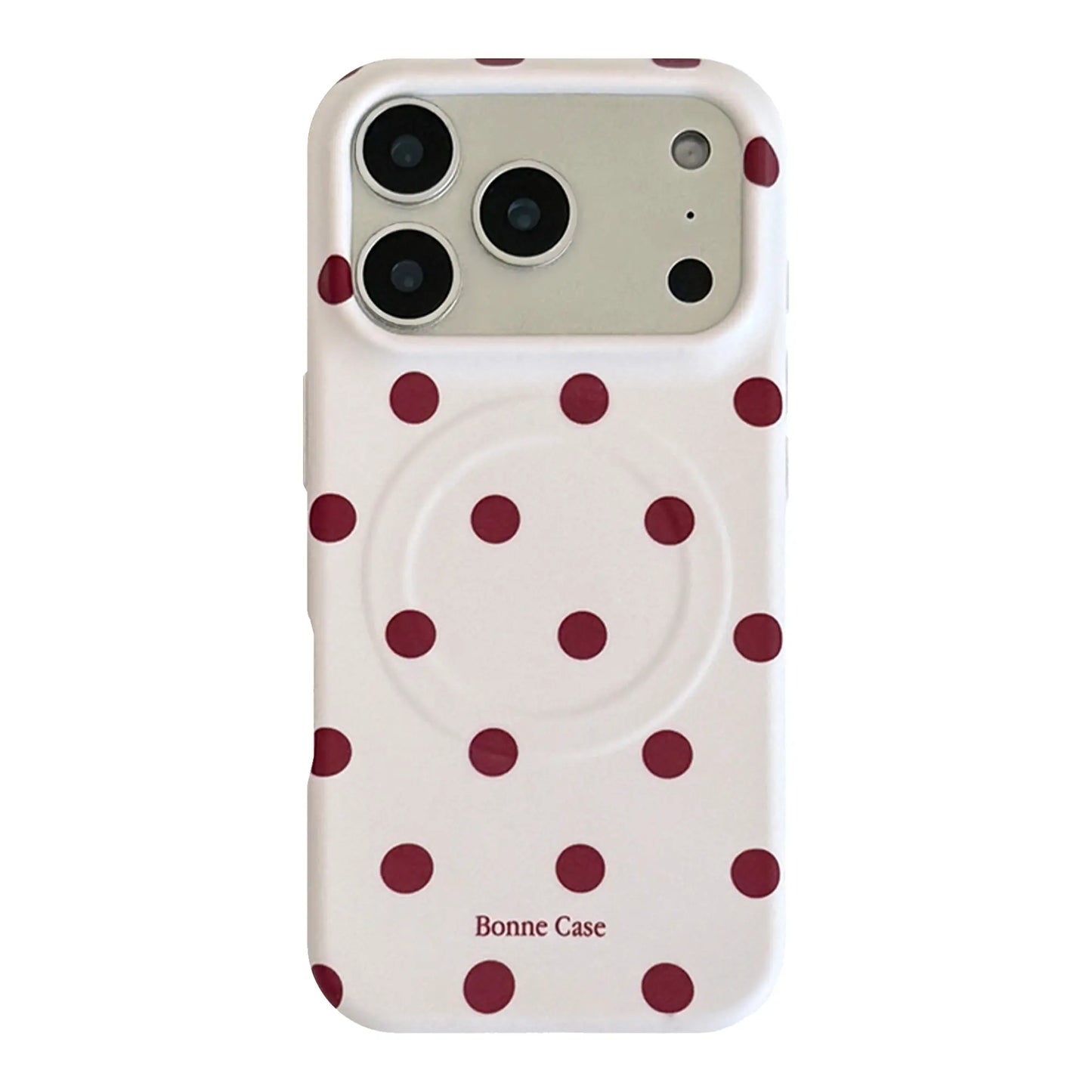 Magsafe-Compatible Polka Dot Candy Color Silicone-Soft TPU Case for Iphone 17,16,15,14 Pro Max - Slim, Anti-Scratch, Shockproof Protective Cover with Comfortable Grip for Women, Women Girls