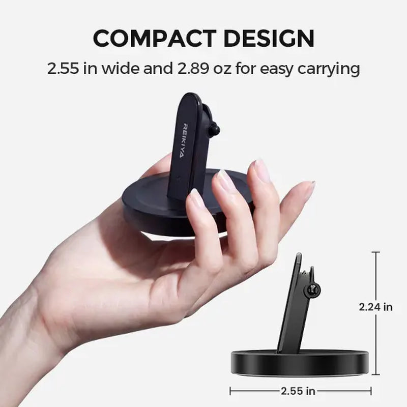 REIKIYA Ray-Ban Meta Charger, Meta Glasses Charging Stand, Magnetic Charging Dock for Ray-Ban Meta Gen 1 & 2, Drop & Charge Desktop Stand