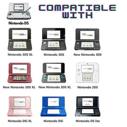 Nintendo DS 482 in 1 Games Mario Album for NDS NDSL Ndsi 3DS 2DS - Multi Game Collection