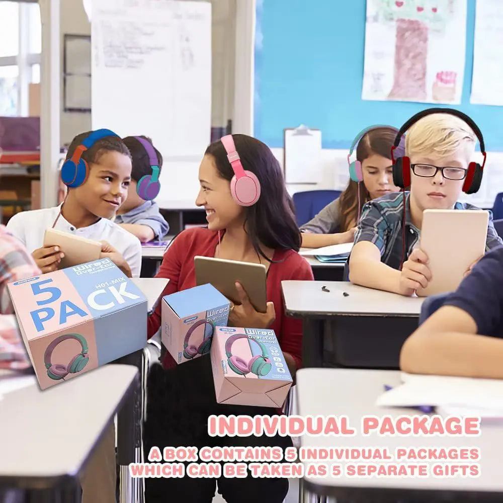 MIDOLA H01 Wired Over-Ear Gaming Headphones - Hi-Fi Audio, Active Noise Cancellation, Dual Mic, Folding Design, Extended Wear Comfort for Students, Daily Commute