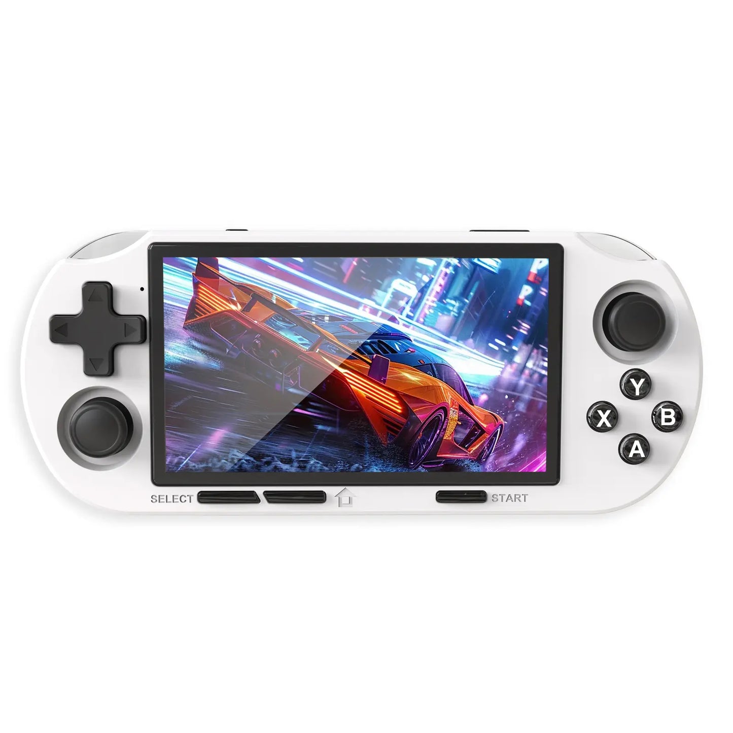 YLW ANS16 Handheld Retro Gaming Console 4.5-Inch IPS Screen 64GB Memory 16000 Games 14 Emulators RGB Lights 3000Mah Battery Portable Gift Compact Outdoorfun
