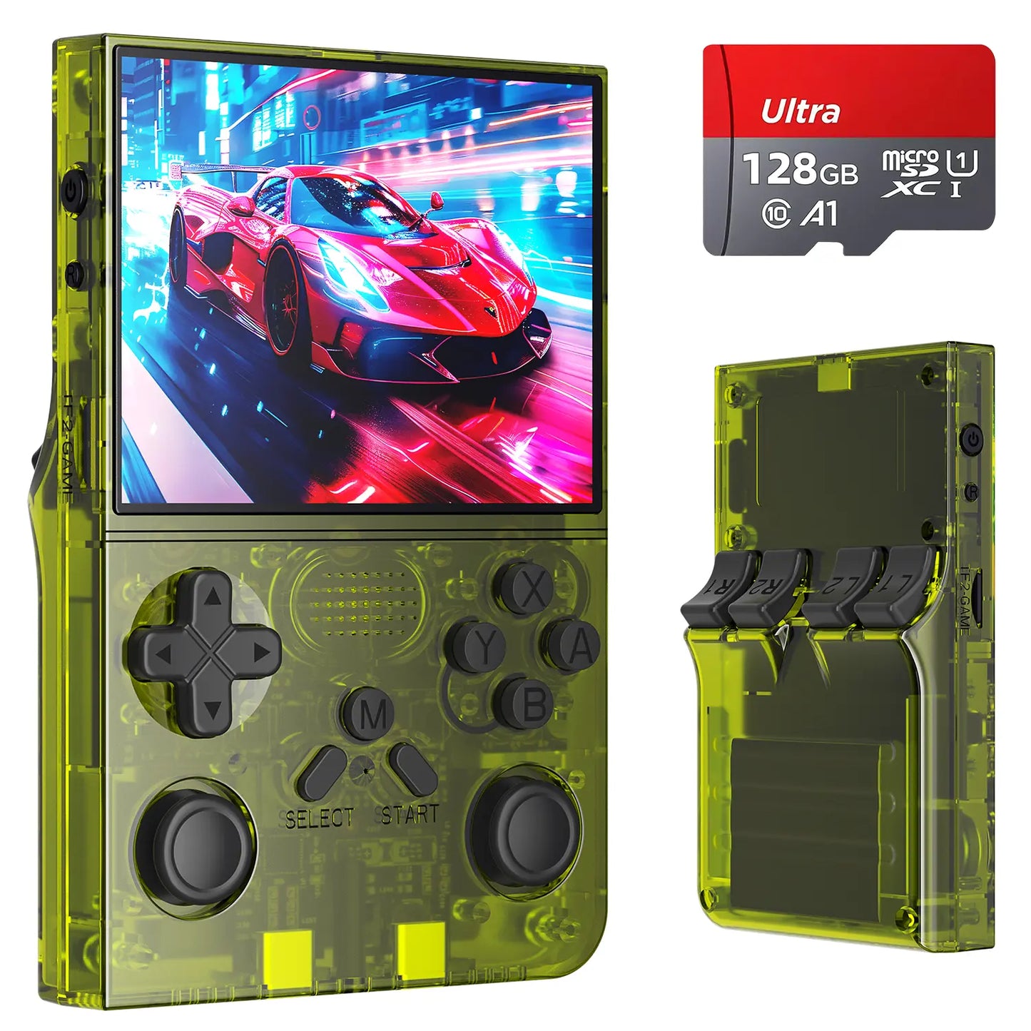 R40 Retro Handheld Game Console, Pre-Loaded Classic Games Plug & Play, Portable Pocket Video Game System, Nostalgic Arcade Gift for Kids & Adults
