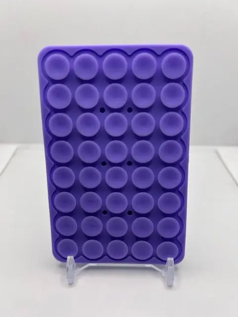 Seasonal Essentials Double-Sided Silicone Suction Cup Phone Case Holder - Hands-Free Stand for Selfies and Videos, Waterproof and Portable with Versatile Compatibility