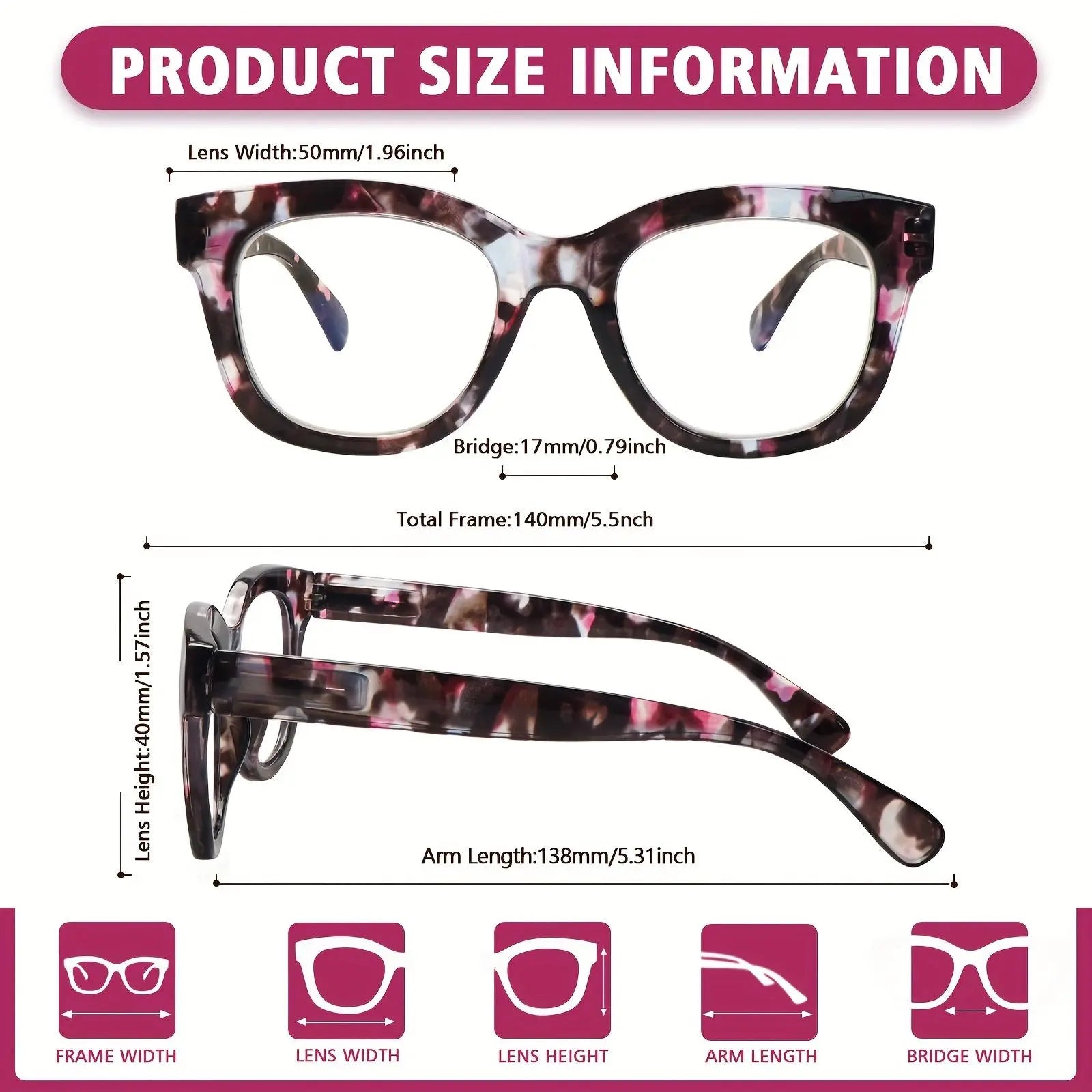 ZOELEAD 3-Pack Blue Light Blocking Reading Glasses for Men and Women - Tortolette Round-End Bendable Non-Prescription Frames with Spring Hinges for Computer Use
