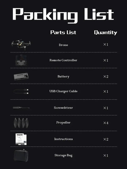 M8 Pro 2026 Foldable Aerial Drone with 4K UHD EIS Anti-Shake Camera, GPS Positioning, 5G Wifi FPV, Intelligent Obstacle Avoidance, Auto Return & 360° Flip, 2 Batteries for Beginners & Adults