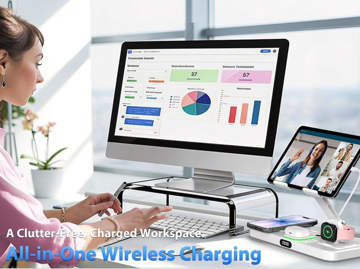 Wireless Charging Station for Apple Devices, Only for Apple Watch Charging