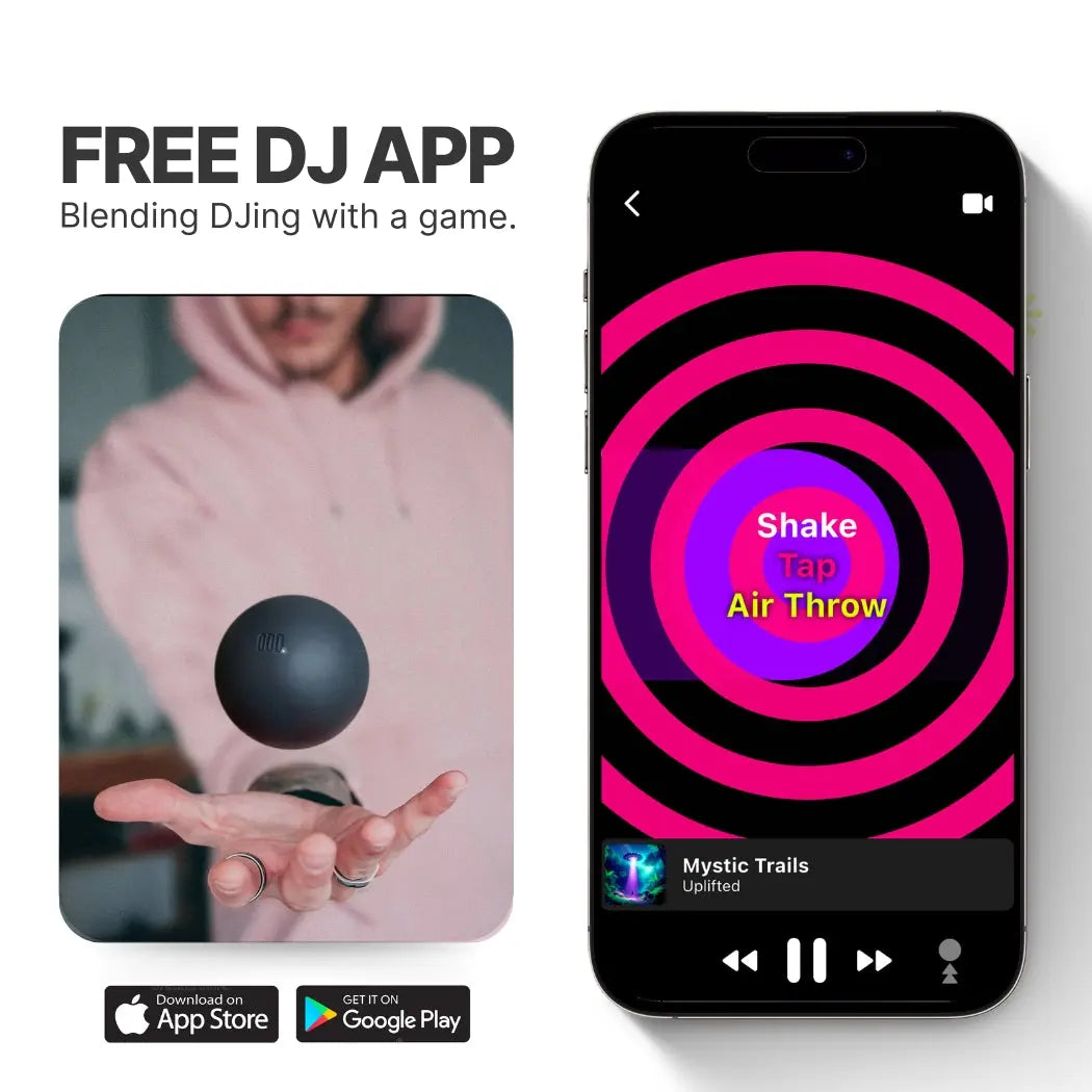 ODD Ball Musical Synthesizer Toy - Fun Unisex Instrument with Bluetooth App Support, DJ Controller Compatibility, and Included Batteries for Creative Music Learning!