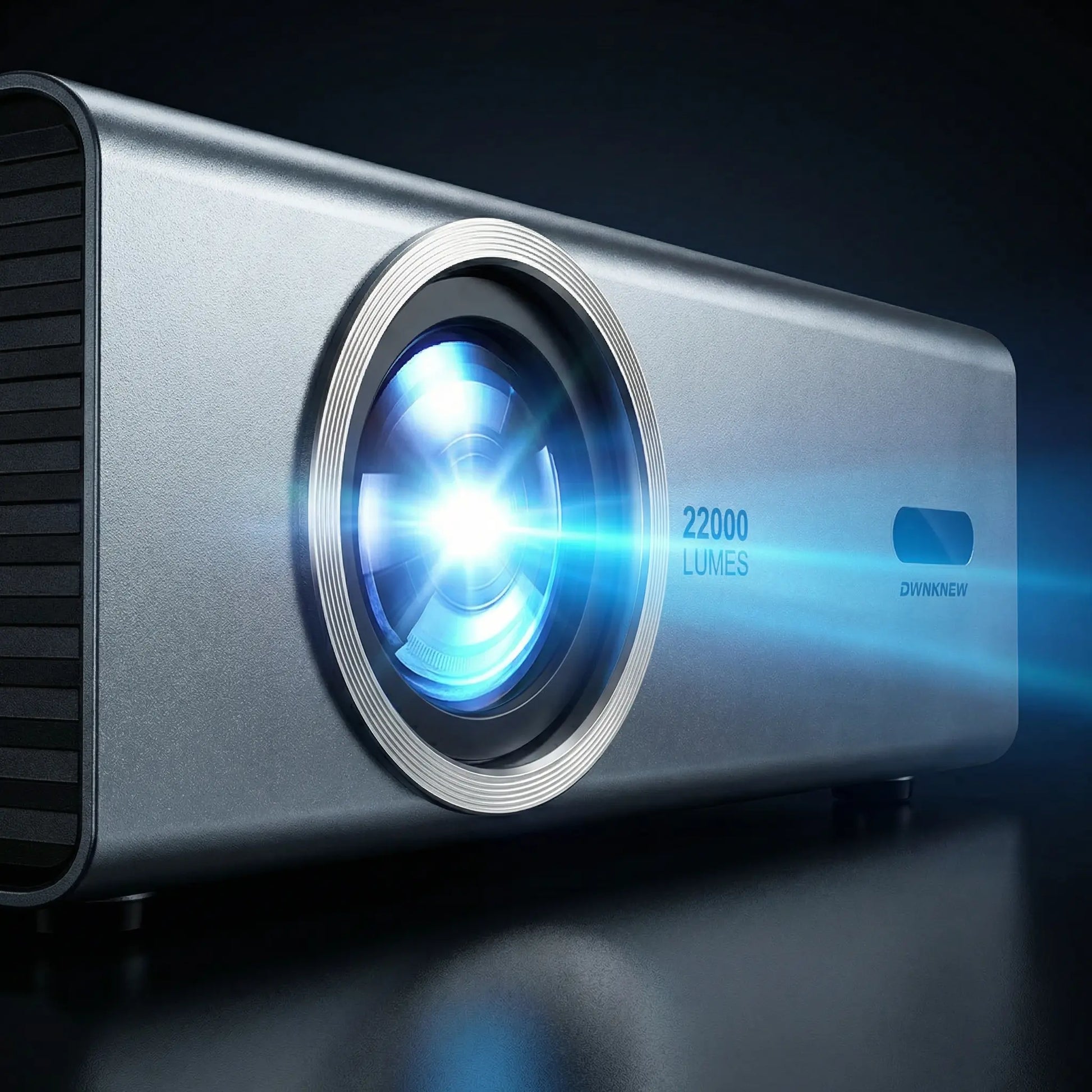 4K Smart Portable Projector, Summerwins Wifi 6 & Bluetooth 5.3 Projector with Auto Keystone Correction, Electric Focus, Built-In Speaker for Home Theater, Outdoor Movies & Gaming