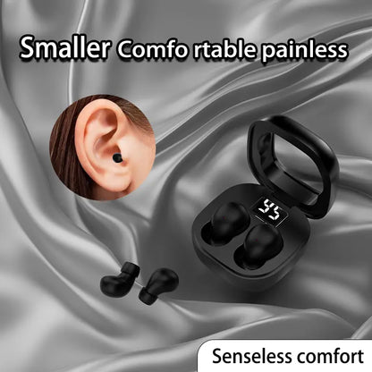INSONIXN Wireless Bluetooth Sleep Earbuds - Ultra Compact, Comfortable Fit, High Fidelity Sound for Running & Cycling - Perfect Gift for Back to School!