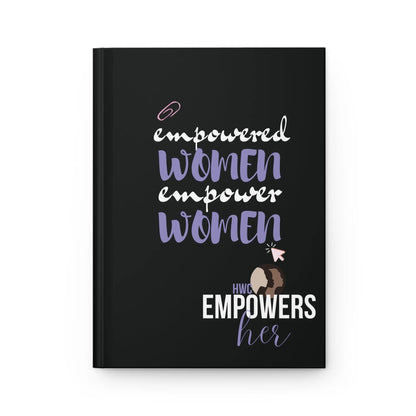 Empowered Matte Hardcover Journal by HWC Epowersher