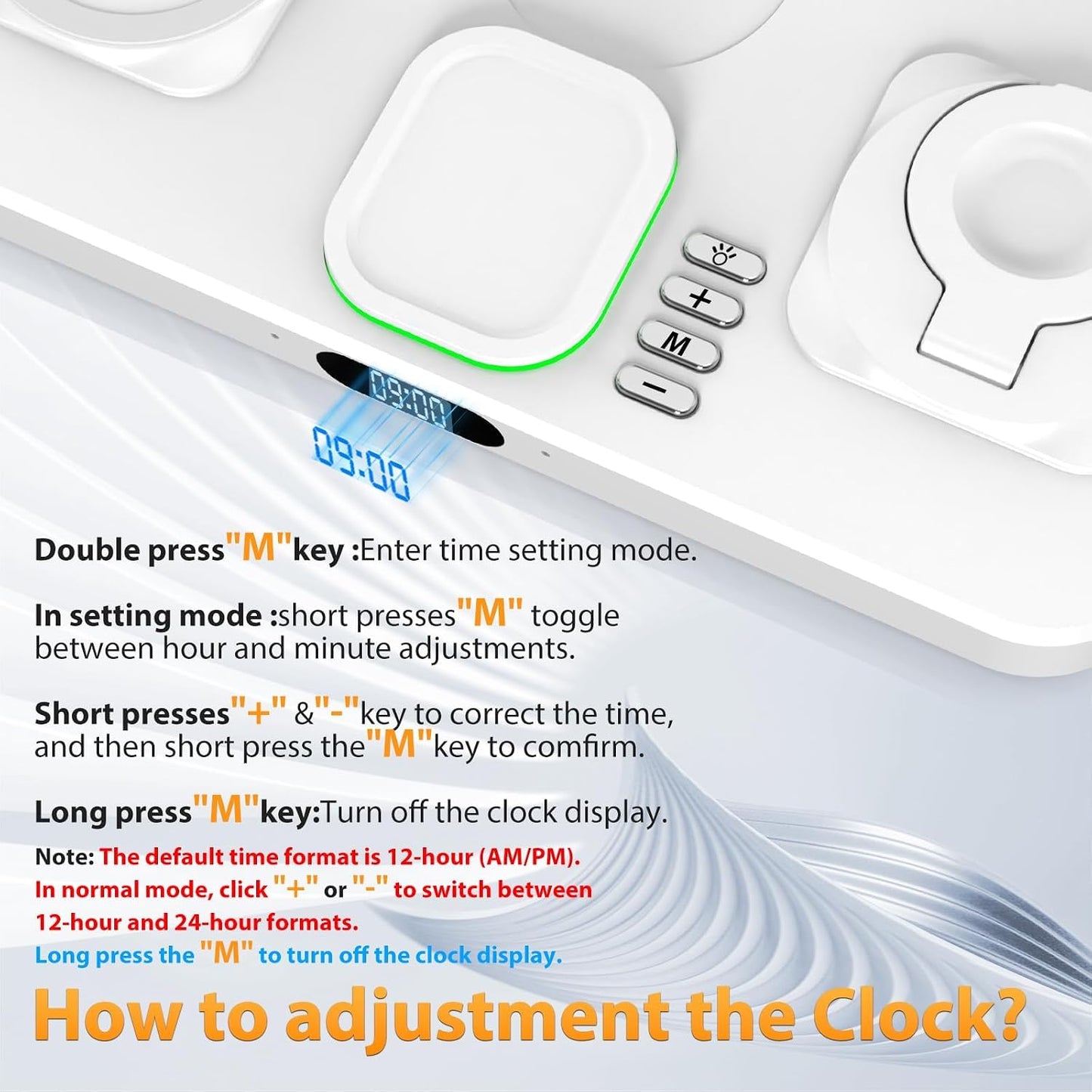 Wireless Charging Station for Apple Devices, Only for Apple Watch Charging