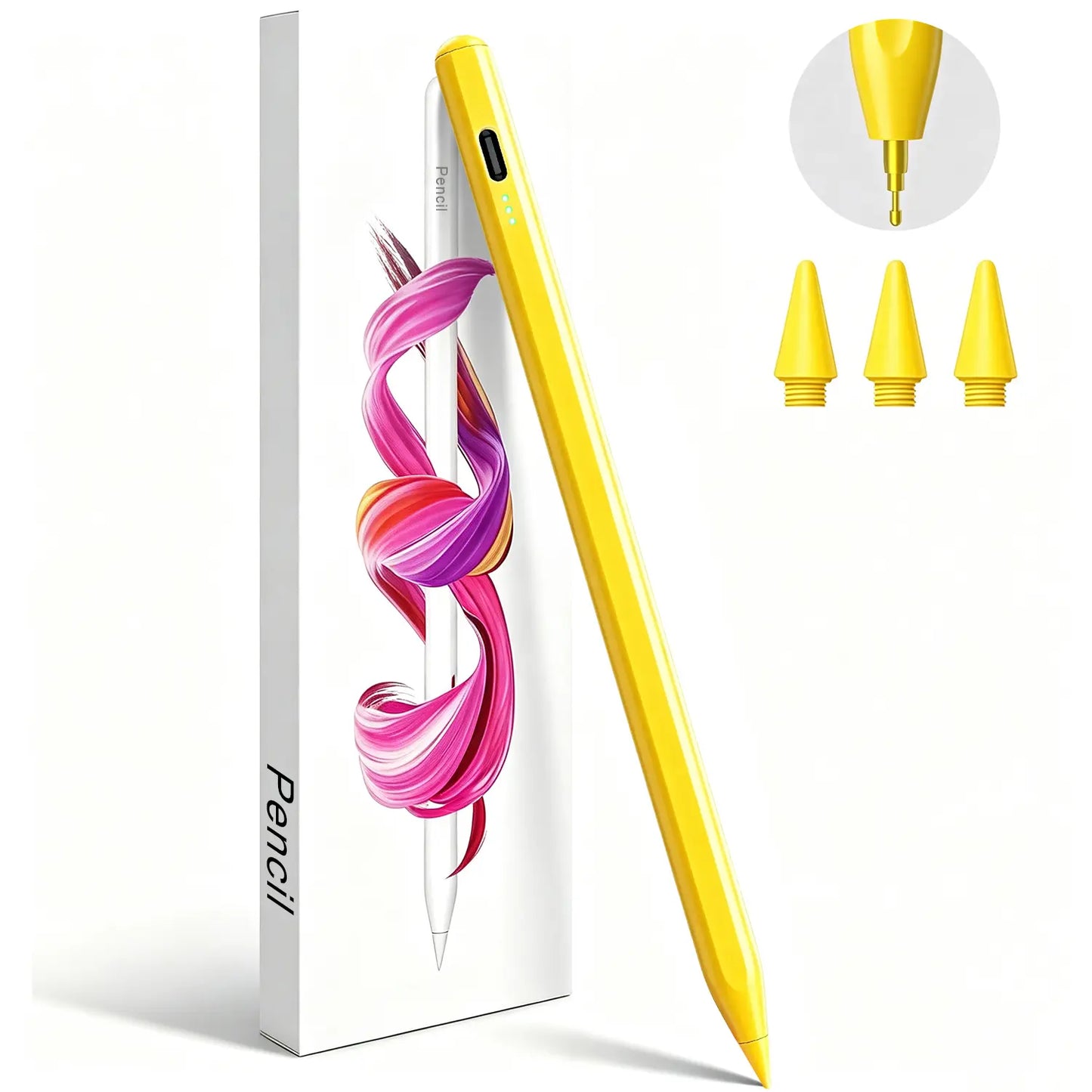 Stylus Pen for Ipad(2018-2026)-2X Fast Charge with Tilt Sensitivity & Palm Rejection for Ipad 11/10/9/8/7/6Th Gen, Air 5/4/3/M4/M3/M2, Pro 13"/12.9"/11"/M4, Mini 7/6/5Th Backtoschool