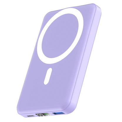 Podoru for Magsafe Power Bank, 10000Mah Magnetic Portable Charger with 22.5W PD Fast Charging USB-C Cable LED Display Wireless Battery Pack for Iphone 17/16/15/14/13/12 Series-Pink Easy Portability Fold Stand,Back to School,Back to School Haul
