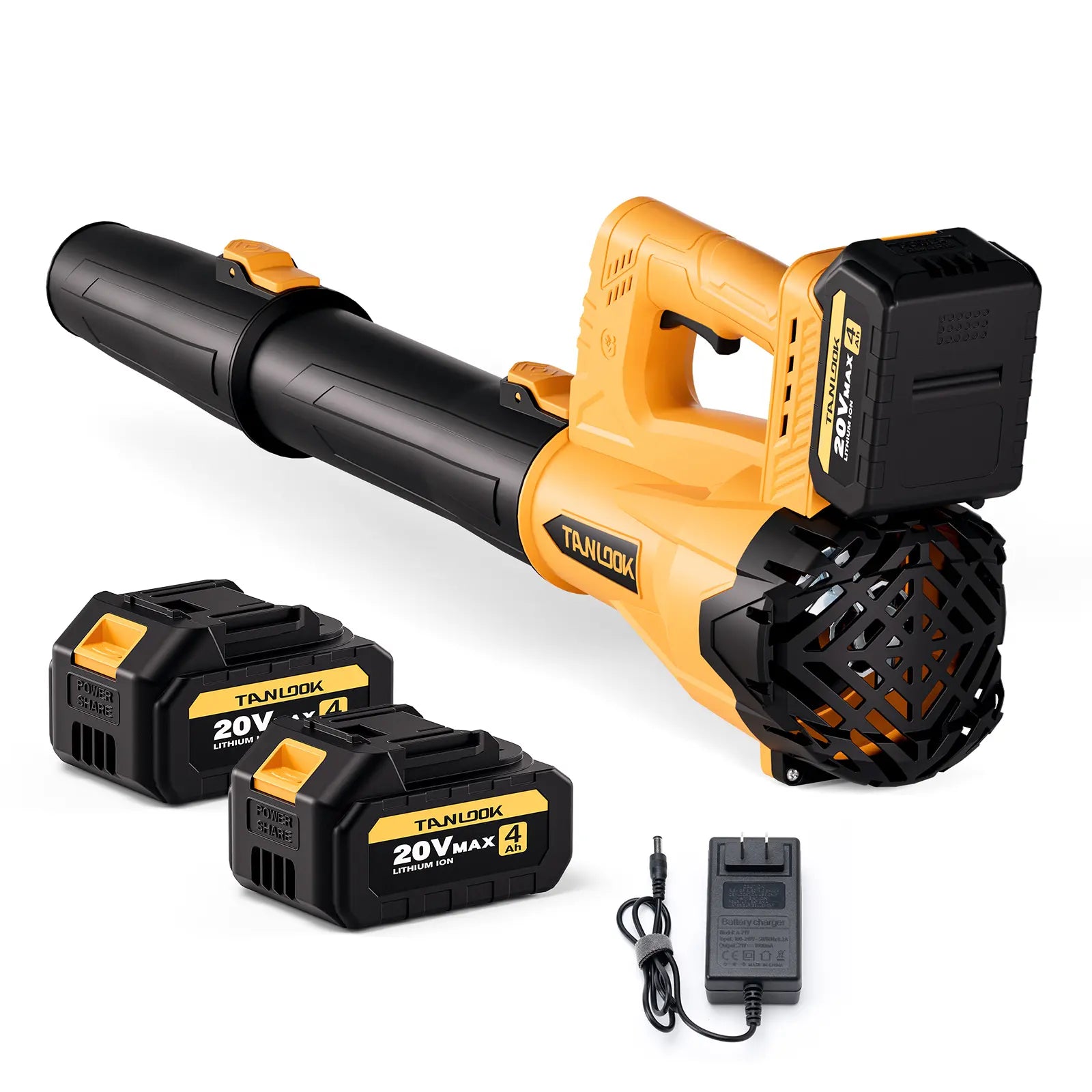Tanlook Cordless Lithium Battery Blower - 26000 RPM Super Power, 4.0Ah Batteries, Lightweight Portable Handheld Blower, Leaf & Dust Removal, User-Friendly Outdoor Gadget, Garden Tool, Father'S Day Gift, Portable Handheld Blowers