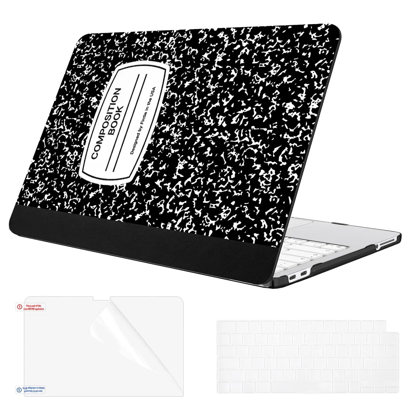 Fintie Full-Edge Laptop Protective Case for Macbook Neo 2026, with Clear Keyboard Cover and Screen Protector, Ultra-Thin Lightweight Plastic Snap-On Cover and Vented Bottom - [No Macbook Included]