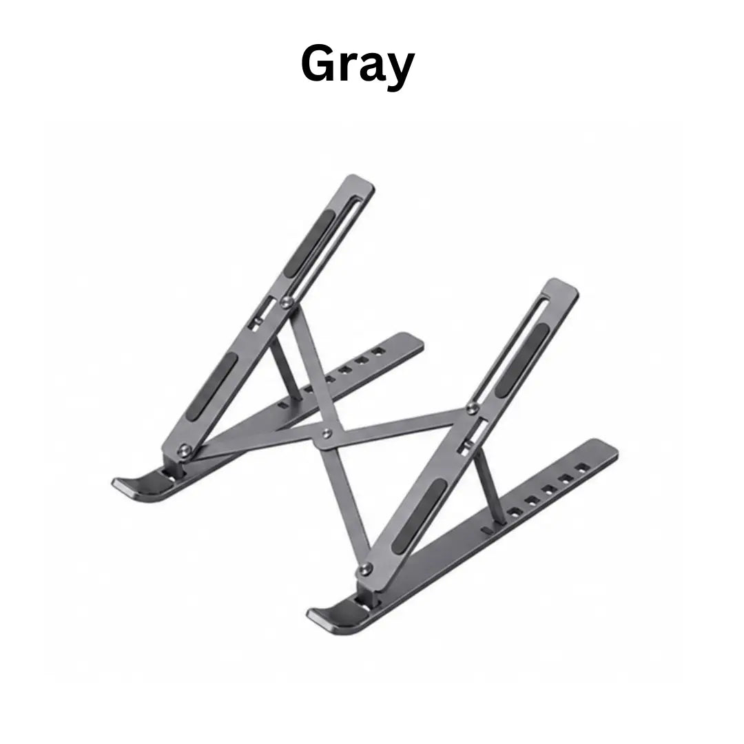 Laptop Stand for Desk – 7-Level Adjustable Ergonomic Laptop Riser with Storage Bag | Fits 10"–16" Macbook Air/Pro, HP, Dell, Lenovo & More