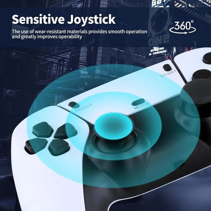 2026 Mass Games Themed Retro Portable Home Console - 40000+ Built-In Titles,23 Emulators,2 Wireless Controllers,128Gb SD Card,Button Design,Hdmi Port,Cable,Seo Stick Compatible - Gaming Stuff,Tools and Gadgets,Christmas,Teen Boy Gift for Kids & Adults, Gi