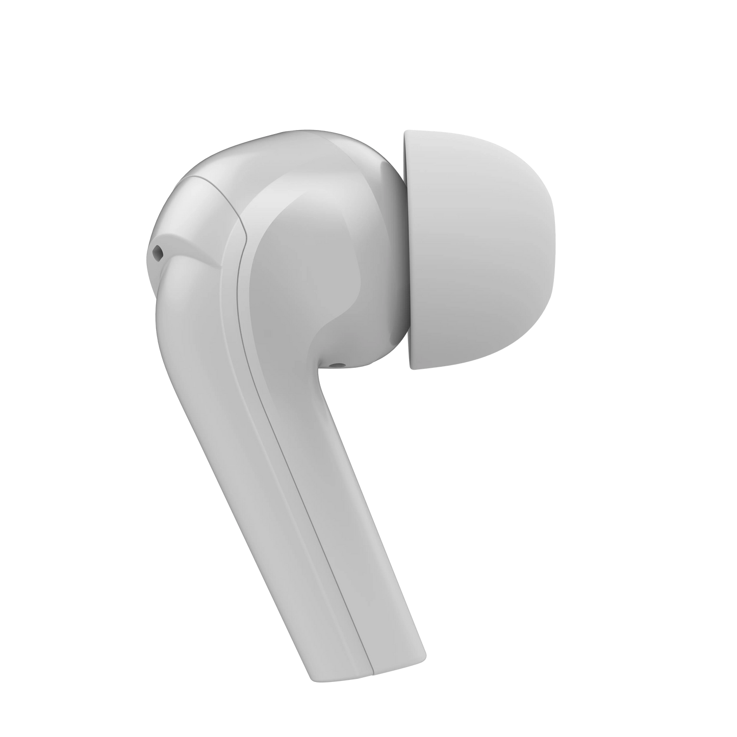 NUU Buds A - Wireless Active Noise Cancelling Earbuds with ENC Voice Call Reduction, 30 Hours Playtime, and Sleek Pearl White Design
