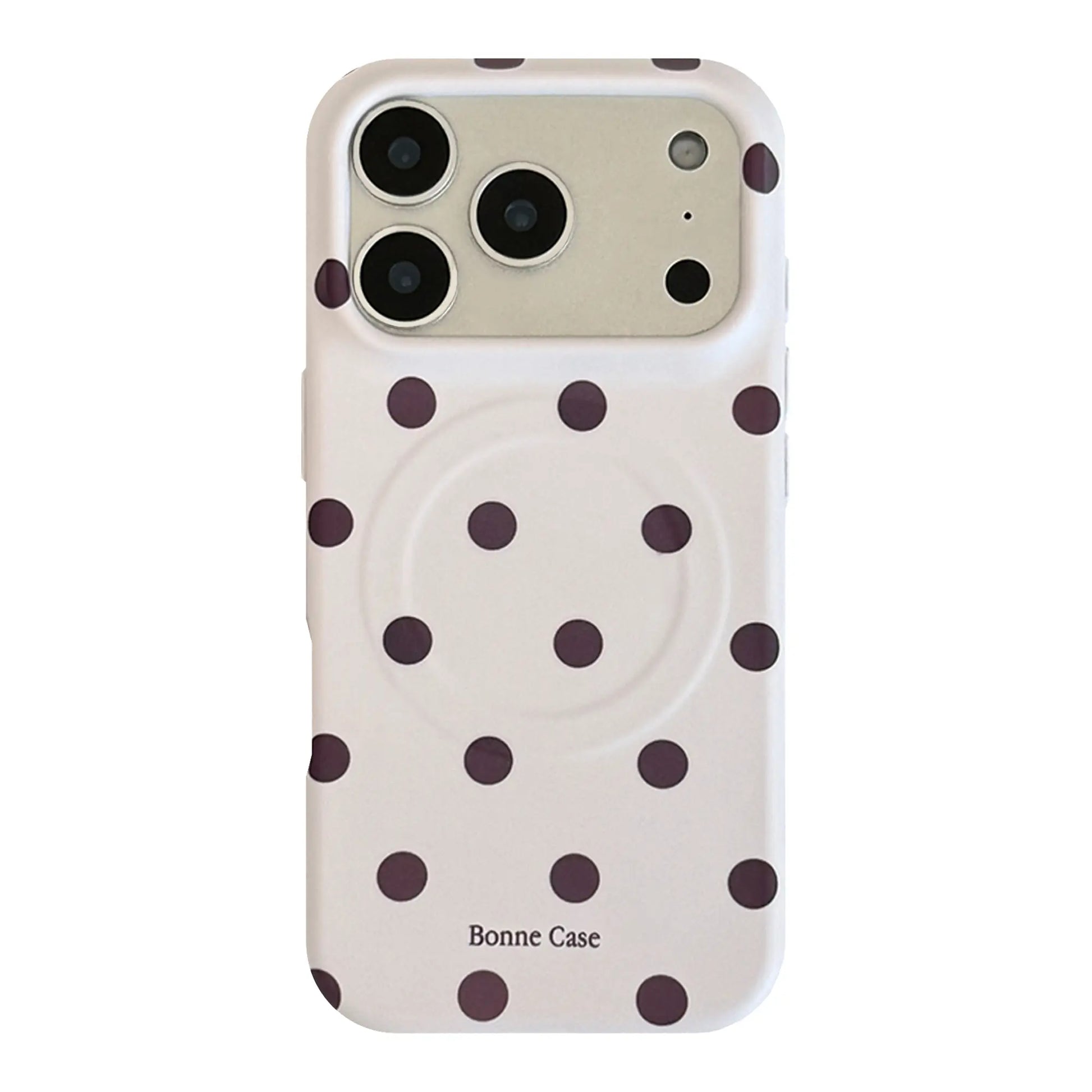 Magsafe-Compatible Polka Dot Candy Color Silicone-Soft TPU Case for Iphone 17,16,15,14 Pro Max - Slim, Anti-Scratch, Shockproof Protective Cover with Comfortable Grip for Women, Women Girls