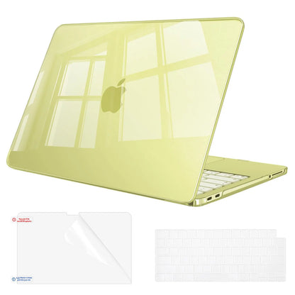 Fintie Full-Edge Laptop Protective Case for Macbook Neo 2026, with Clear Keyboard Cover and Screen Protector, Ultra-Thin Lightweight Plastic Snap-On Cover and Vented Bottom - [No Macbook Included]