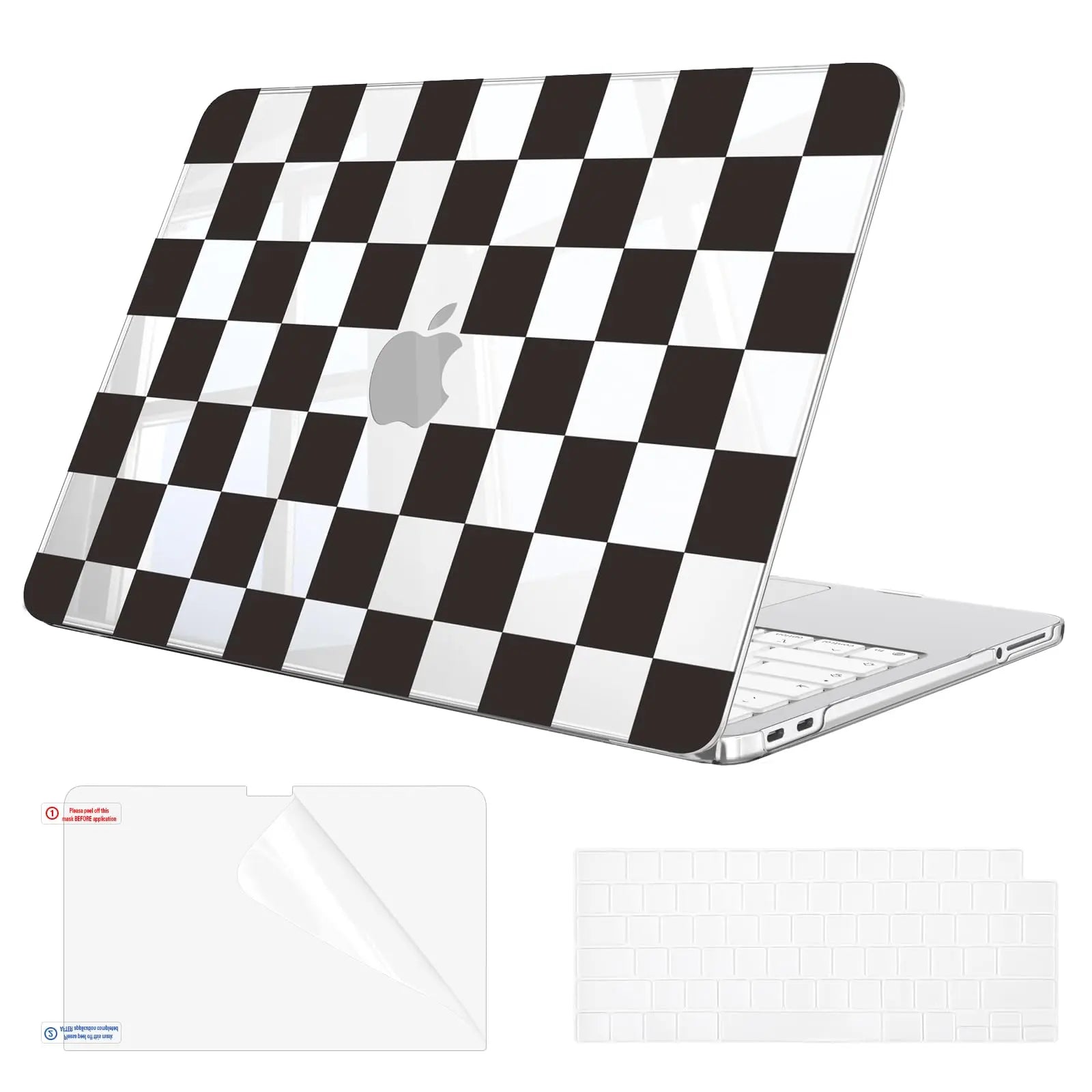 Fintie Full-Edge Laptop Protective Case for Macbook Neo 2026, with Clear Keyboard Cover and Screen Protector, Ultra-Thin Lightweight Plastic Snap-On Cover and Vented Bottom - [No Macbook Included]