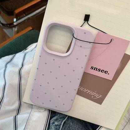 Macaron-Color Liquid Silicone Heart Phone Case - Protective Soft TPU Accessories for Iphone 11/12/13/14/15/16/17 Pro/Pro Max/Plus, Note11Pro - Pumpkin, Drink Pattern Fashion Trendy Gift, Shockproof, Iphone 17, Cover