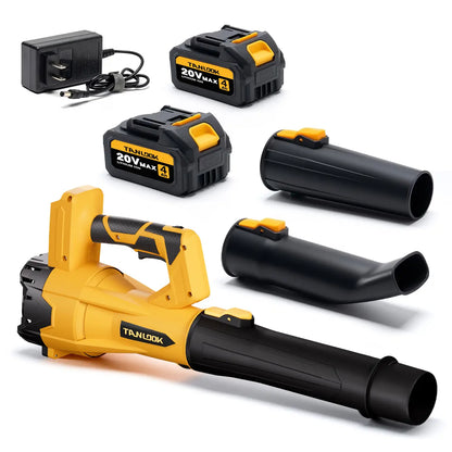 Tanlook Cordless Lithium Battery Blower - 26000 RPM Super Power, 4.0Ah Batteries, Lightweight Portable Handheld Blower, Leaf & Dust Removal, User-Friendly Outdoor Gadget, Garden Tool, Father'S Day Gift, Portable Handheld Blowers
