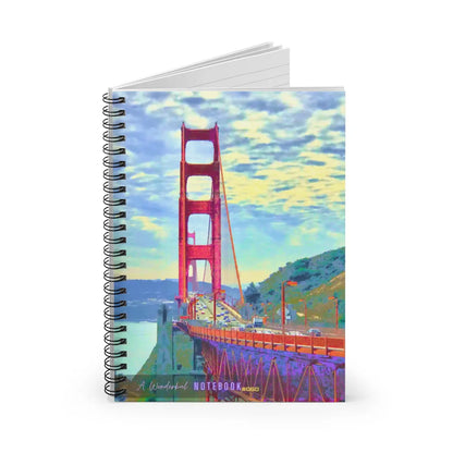 Wonderkul Spiral Ruled Notebook #060 - Perfect for Notes and Ideas