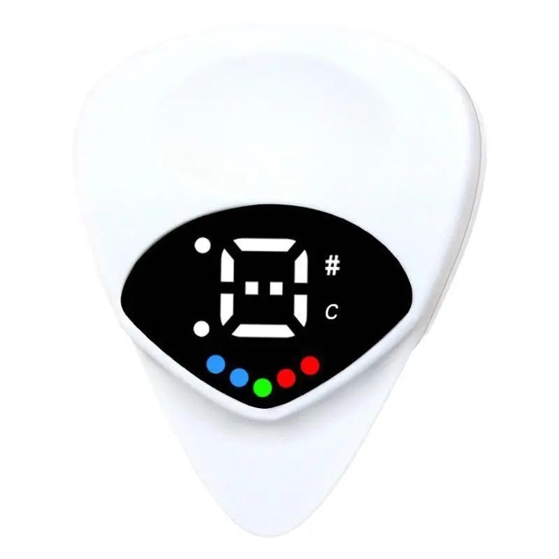 2-In-1 Chromatic Guitar Tuner & Pick