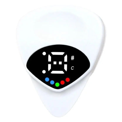 2-In-1 Chromatic Guitar Tuner & Pick