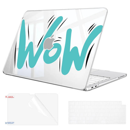 Fintie Full-Edge Laptop Protective Case for Macbook Neo 2026, with Clear Keyboard Cover and Screen Protector, Ultra-Thin Lightweight Plastic Snap-On Cover and Vented Bottom - [No Macbook Included]