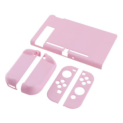 Playvital Customized Dockable Hard Shell Protective Case for Nintendo Switch Console - Black