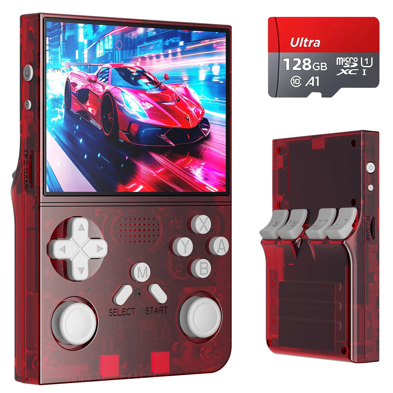 R40 Retro Handheld Game Console, Pre-Loaded Classic Games Plug & Play, Portable Pocket Video Game System, Nostalgic Arcade Gift for Kids & Adults