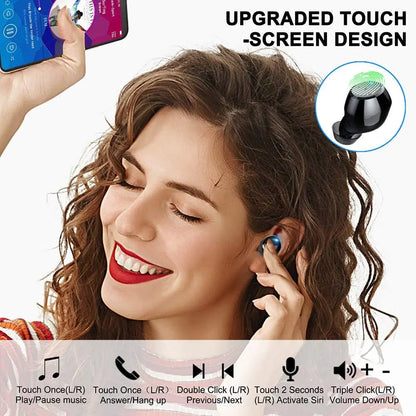 Q16 True Wireless Earbuds with Charging Case and Bluetooth 5.0 for Enhanced Music and Call Experience
