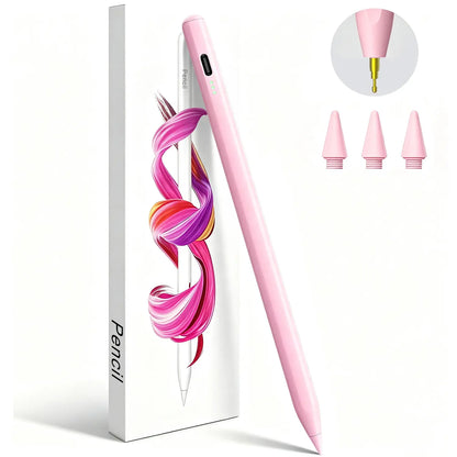 Stylus Pen for Ipad(2018-2026)-2X Fast Charge with Tilt Sensitivity & Palm Rejection for Ipad 11/10/9/8/7/6Th Gen, Air 5/4/3/M4/M3/M2, Pro 13"/12.9"/11"/M4, Mini 7/6/5Th Backtoschool