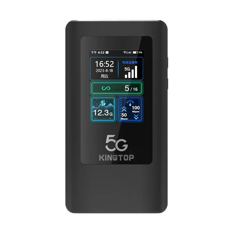 Ultra-Fast 5G Netcom 4400 MA Portable Wi-Fi Router - Stay Connected Anywhere!