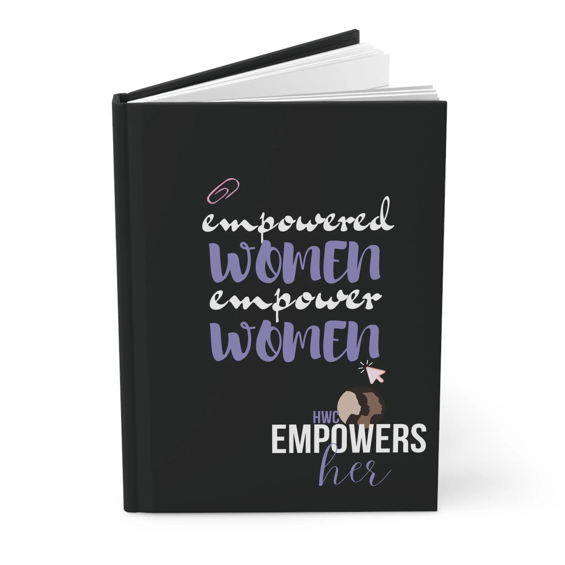 Empowered Matte Hardcover Journal by HWC Epowersher