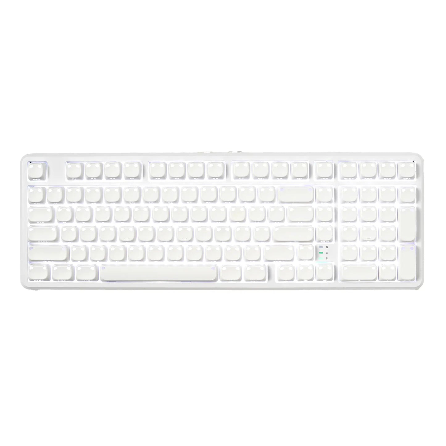 XVX M98 Tri-Mode Wireless Mechanical Keyboard with Number Pad, Bt5.0/2.4Ghz/Usb-C, Pre-Lubed Switches, Gasket Structure, Hot Swappable Custom Creamy Keyboard, 8000Mah, Gaming Keyboard, Office Keyboard, RGB Backlit, Keyboard for Work Tiktokshopbacktoschoo