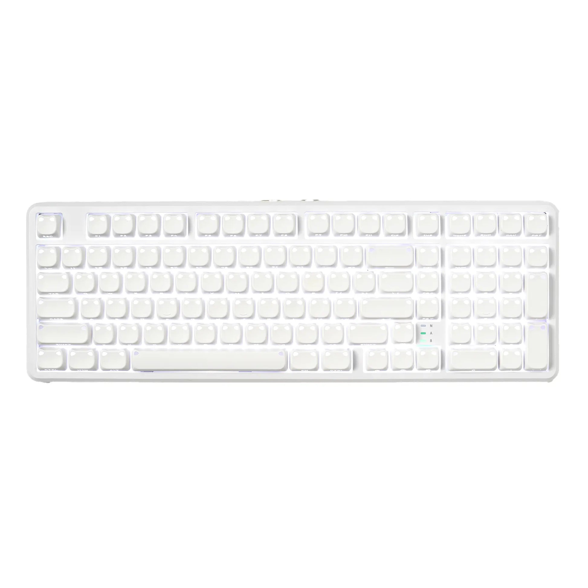 XVX M98 Tri-Mode Wireless Mechanical Keyboard with Number Pad, Bt5.0/2.4Ghz/Usb-C, Pre-Lubed Switches, Gasket Structure, Hot Swappable Custom Creamy Keyboard, 8000Mah, Gaming Keyboard, Office Keyboard, RGB Backlit, Keyboard for Work Tiktokshopbacktoschoo