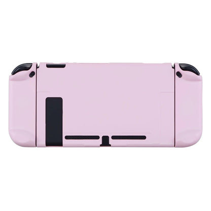 Playvital Customized Dockable Hard Shell Protective Case for Nintendo Switch Console - Black