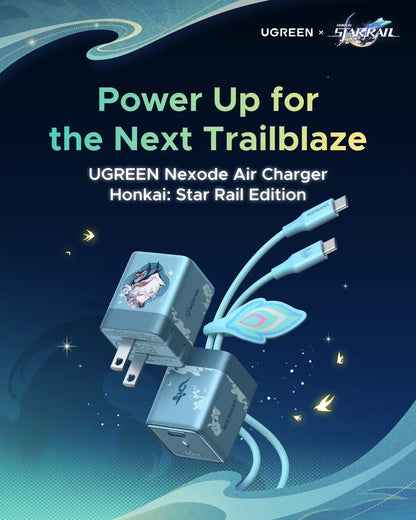 UGREEN × Honkai: Star Rail Edition 10000Mah 55W Built-In Cable Power Bank,Qi2 10000Mah Magnetic Power Bank,65W Mini USB C Charger Block Fast Charging with USB C Cable ,100W Retractable USB C Cable(3.3Ft ) ,Finetrack Mini2 Tracker Tags (Ios Only) Tiktoksho