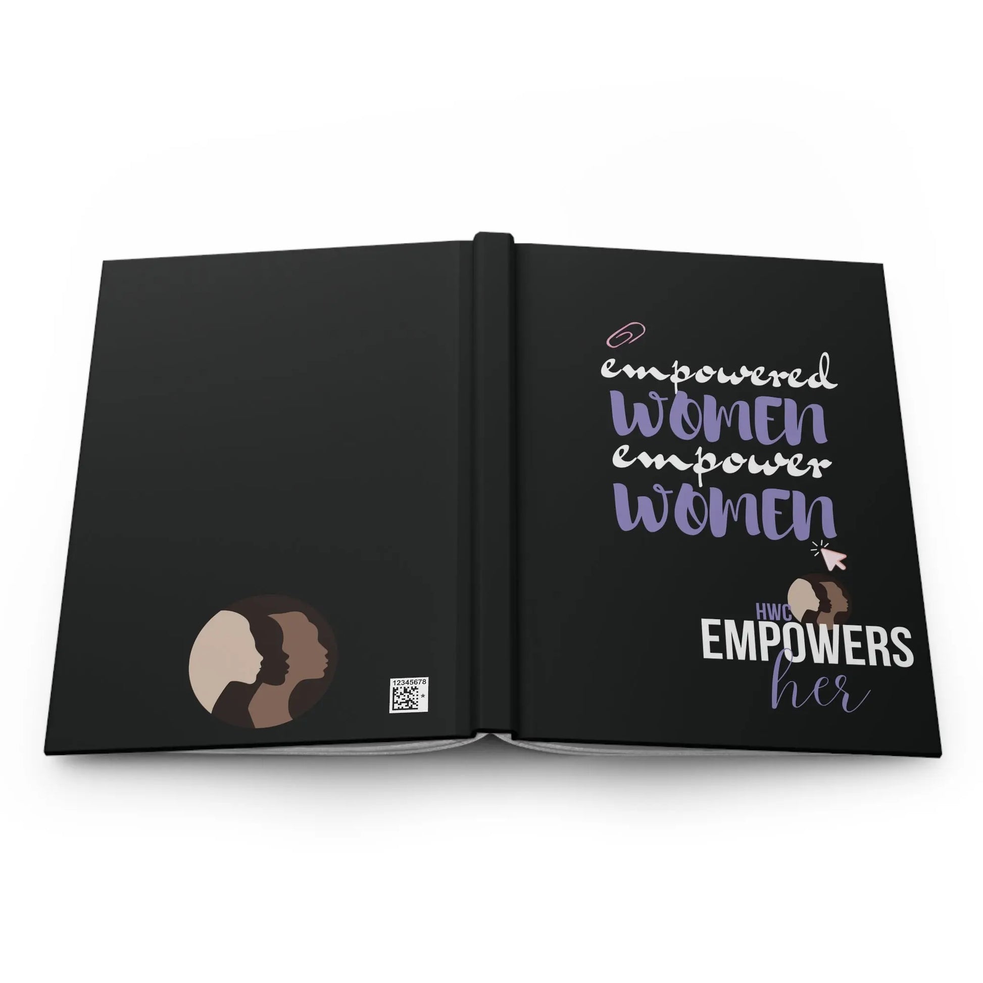 Empowered Matte Hardcover Journal by HWC Epowersher