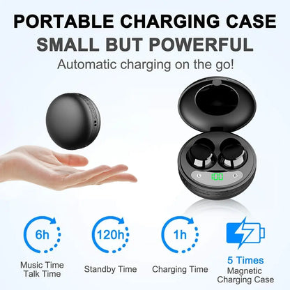 Q16 True Wireless Earbuds with Charging Case and Bluetooth 5.0 for Enhanced Music and Call Experience