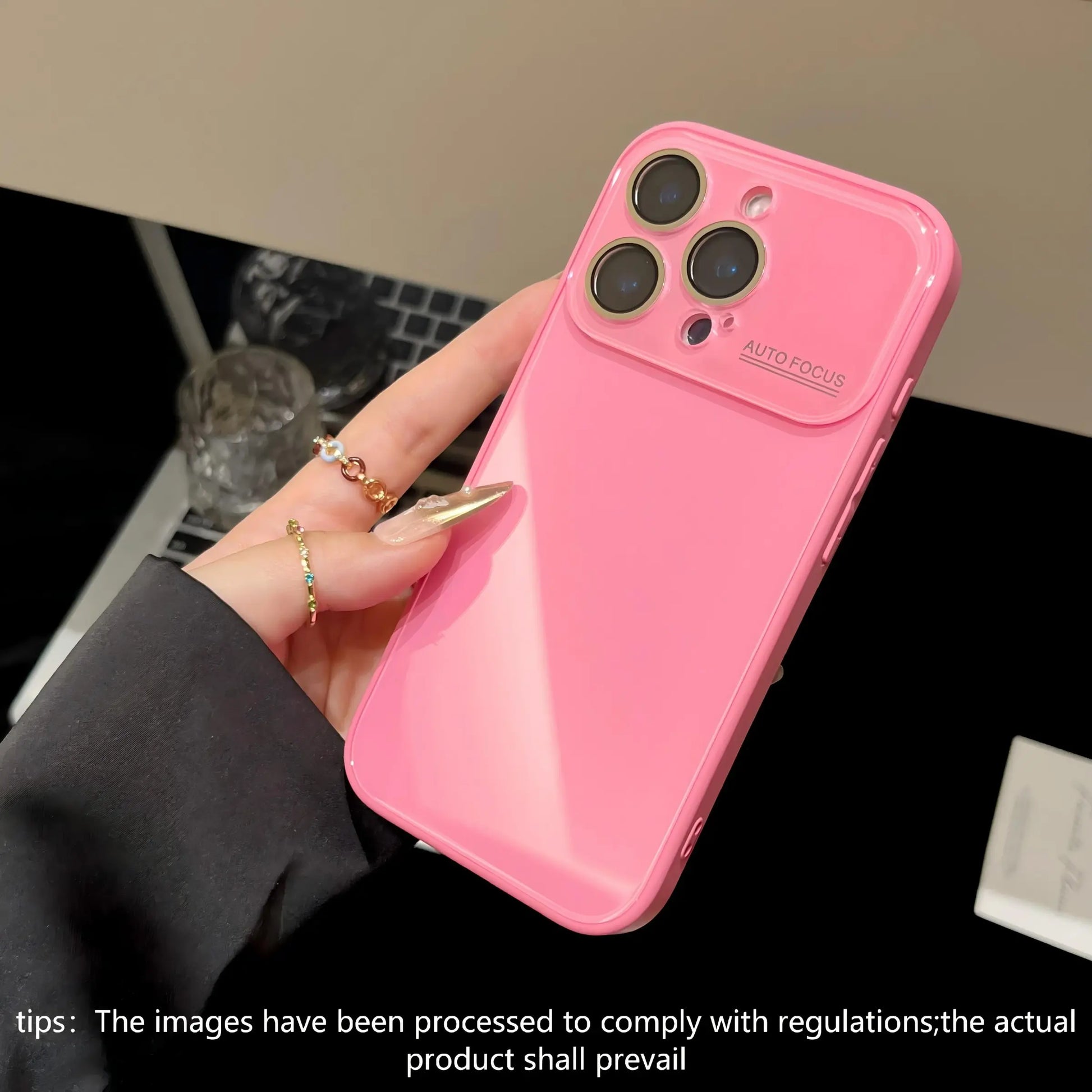 Luxury Skin-Feel Large Window Glass Cellphone Protective Case, Full Coverage Lens Film, Scratch-Resistant and Drop-Proof, Accessories, for Apple Iphone 17Pro Max to 11