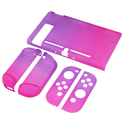 Playvital Customized Dockable Hard Shell Protective Case for Nintendo Switch Console - Black