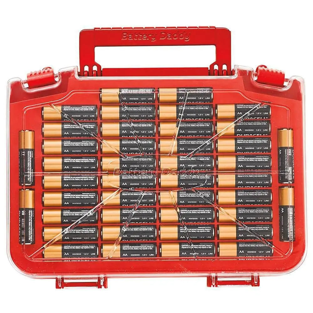 Ultimate 150 Battery Organizer & Storage Case with Tester - Keep Your Batteries Neat and Ready!