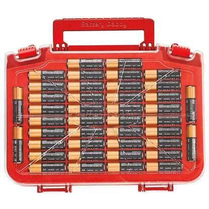 Ultimate 150 Battery Organizer & Storage Case with Tester - Keep Your Batteries Neat and Ready!
