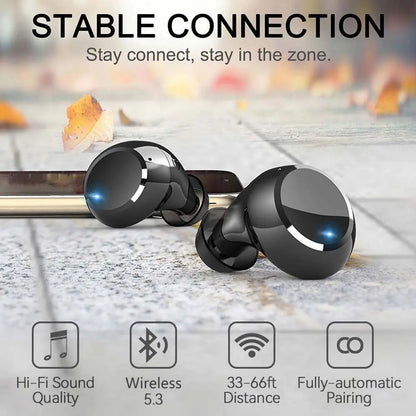 Q16 True Wireless Earbuds with Charging Case and Bluetooth 5.0 for Enhanced Music and Call Experience