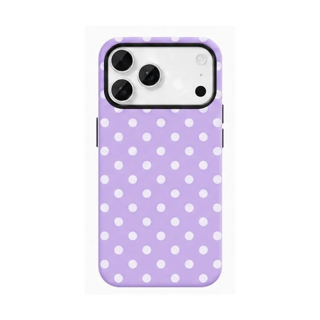 Preppy Hot Pink Polka Dot Phone Case, Cute Coquette Aesthetic Phone Cover,Hot Pink & Light Pink Polka Dot Aesthetic Iphone Case for Iphone 17 16 15 14 13 12 11 Pro Max & Samsung 22-26Galaxy